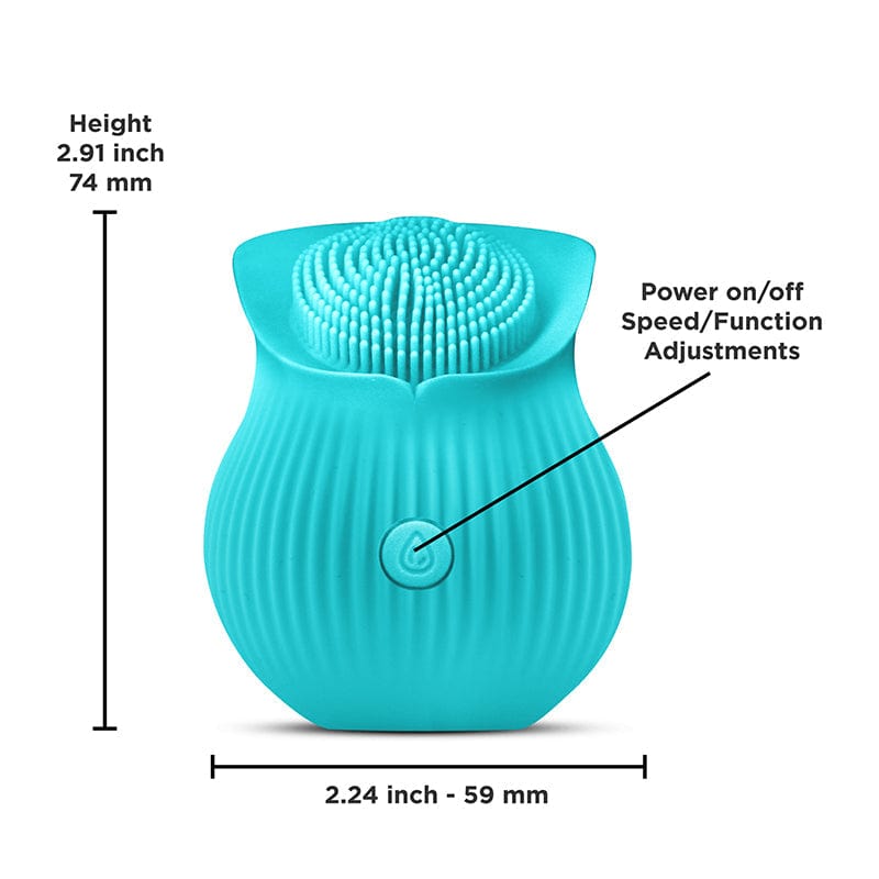 NS Novelties The Bloom Rechargeable Waterproof Clitoral Stimulator for Sensual Pleasure