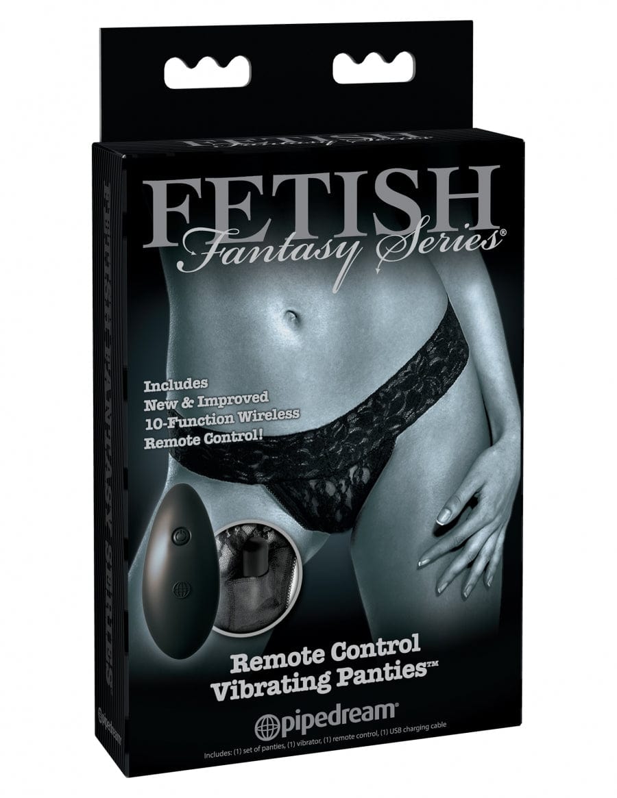 Pipedream Fetish Fantasy Rechargeable Wireless Vibrating Thong Panties