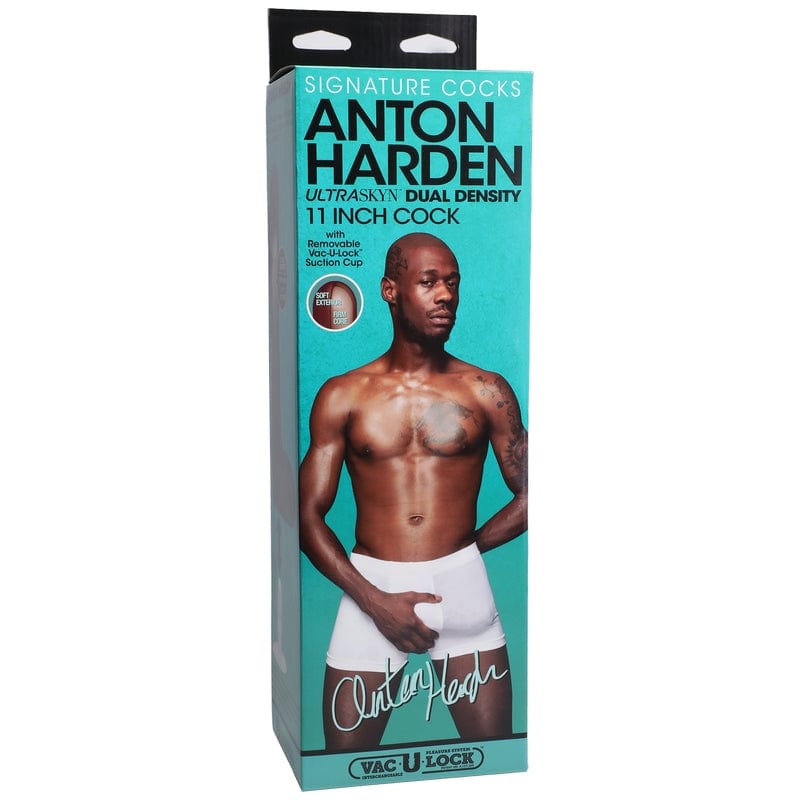 Doc Johnson's Exclusive Anton Harden Signature 11 - Inch Realistic Male Adult Toy Cock