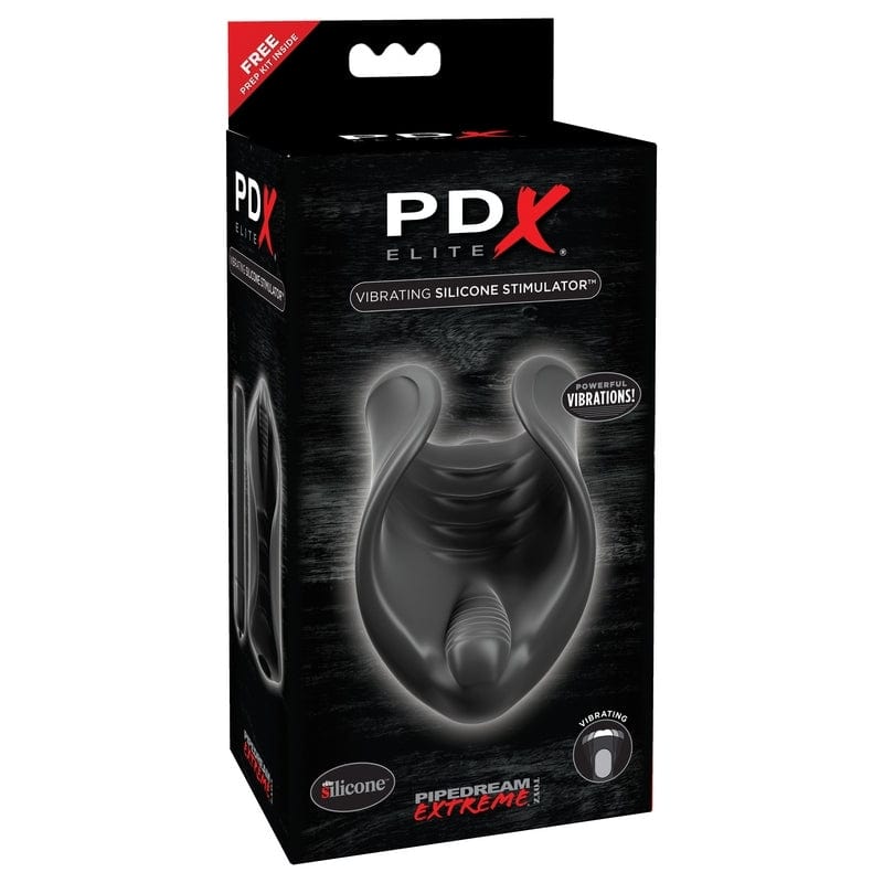 Pipedream PDX Elite Flexible Vibrating Silicone Masturbation Stimulator