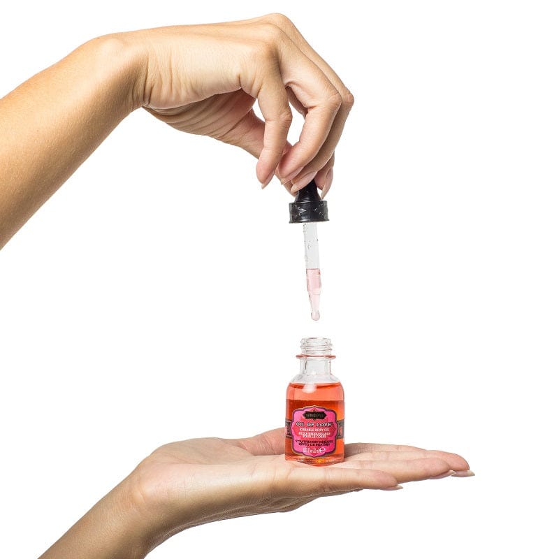 Original Kama Sutra Love Oil with Sensual Warming Effect