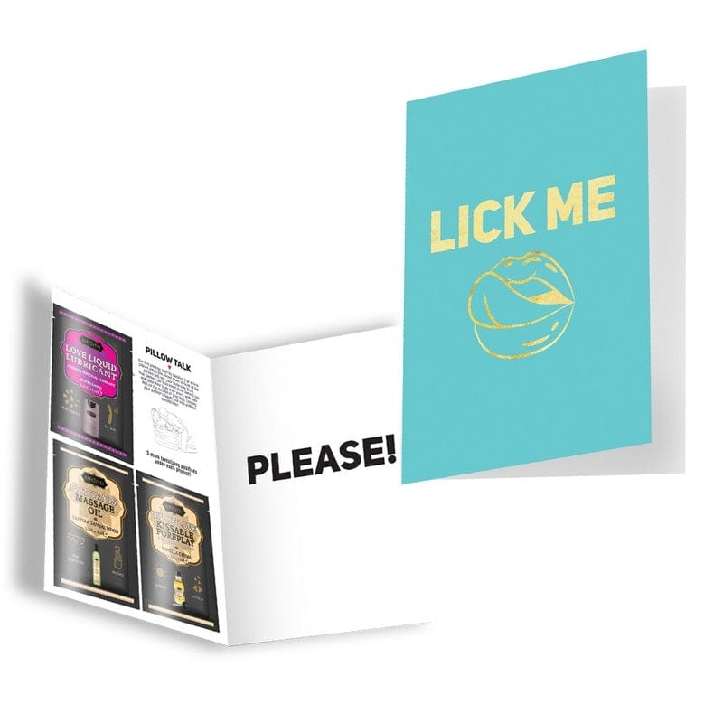 Kama Sutra Naughty Lickable Notes Set for Intimate Moments