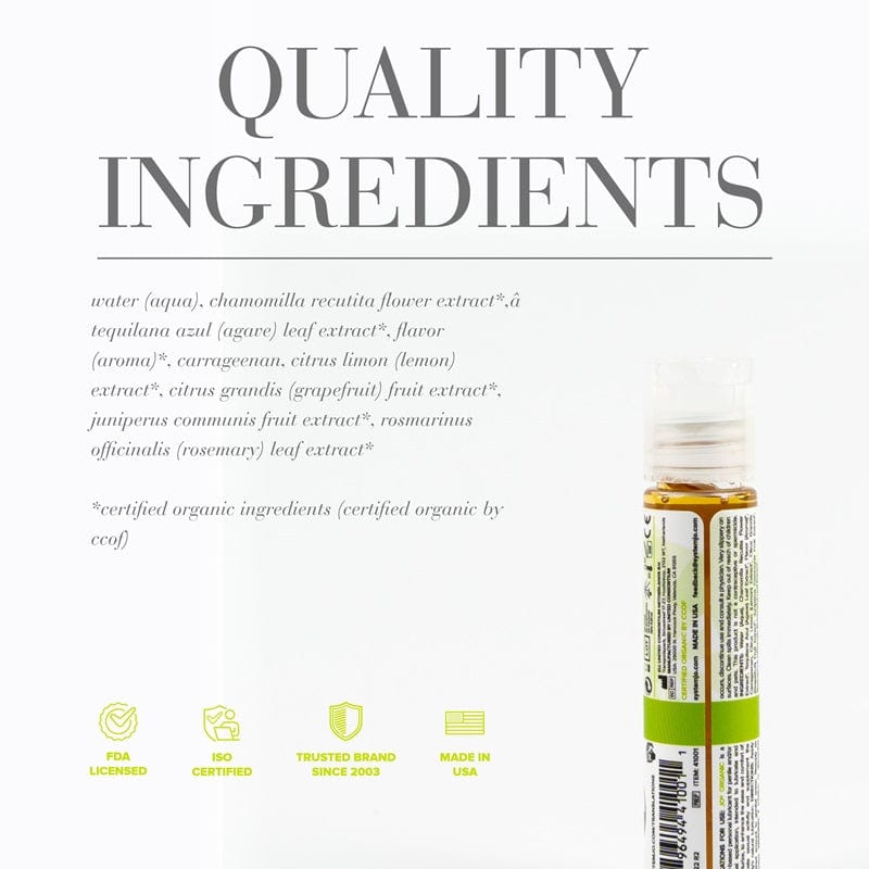 System JO Naturalove USDA Certified Organic Personal Lubricant for Enhanced Intimacy