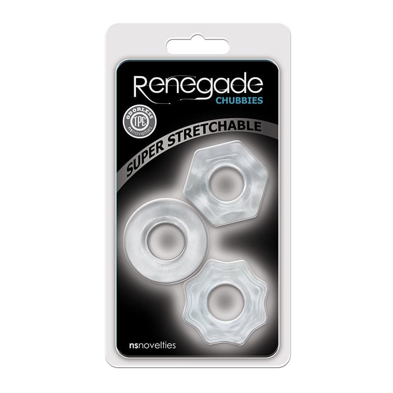 NS Novelties Super Elastic Renegade Chubbies Rings with Multiple Uses