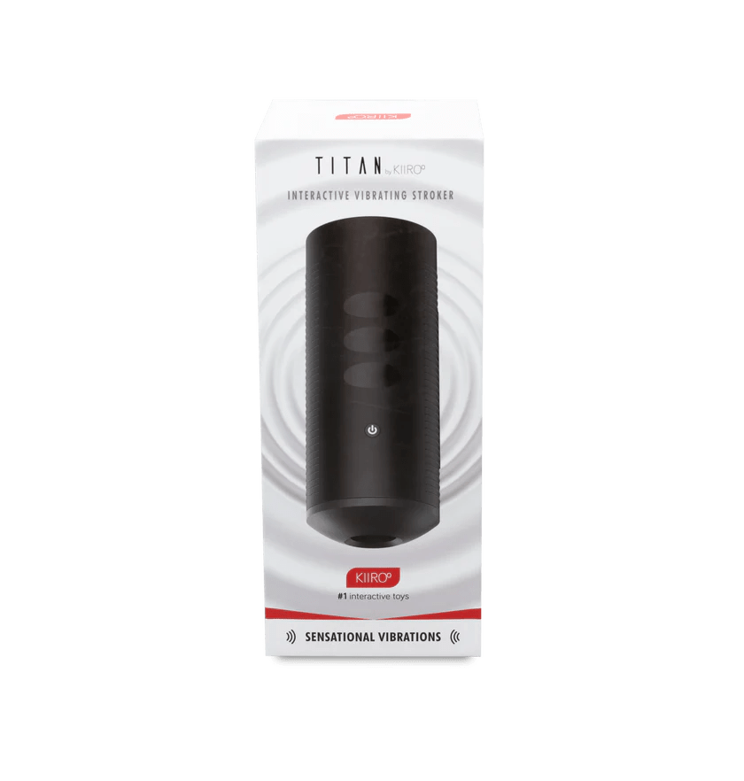 Kiiroo Titan Handheld Interactive Vibrating Male Masturbation Stroker Toy