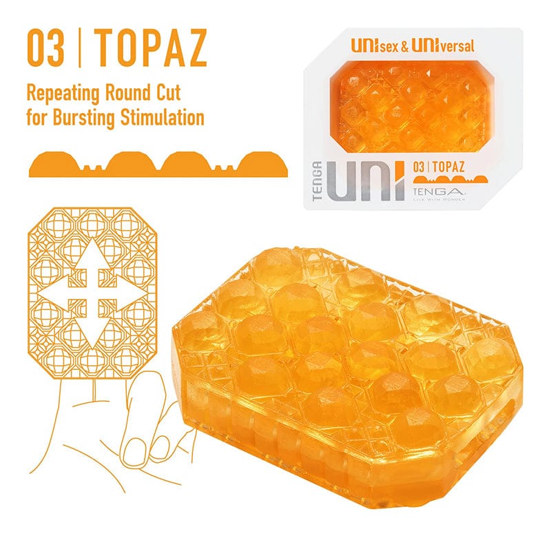 Tenga Universal Male Masturbation Device - Uni Model