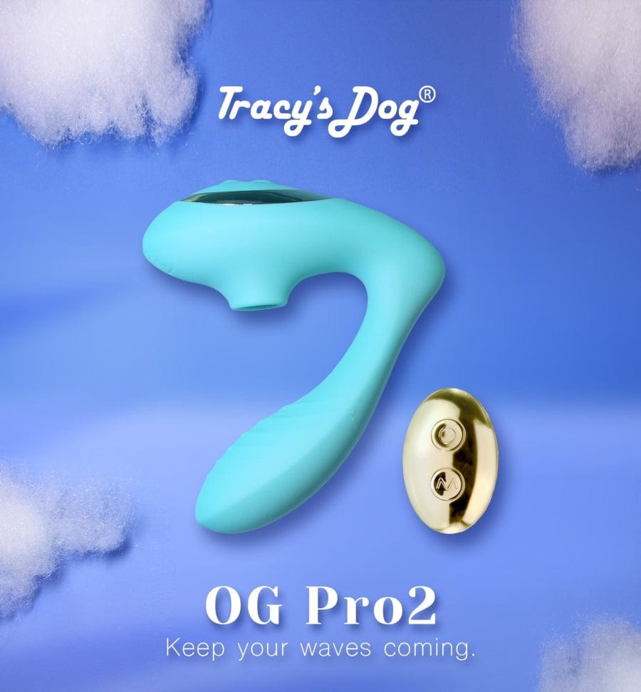 Tracy's Dog Original Pro 2 Clitoral and Dual Stimulation Vibrator with Remote Control