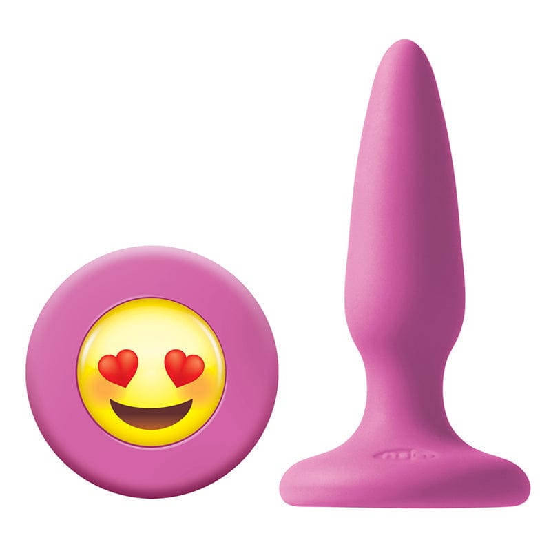 NS Novelties Silky Smooth Body-Safe Moji’s ILY Mini Butt Plug