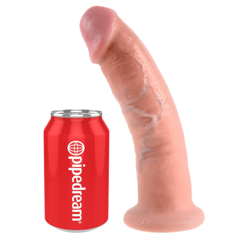 Pipedream Products Realistic King Cock 9-Inch Beige Adult Dildo