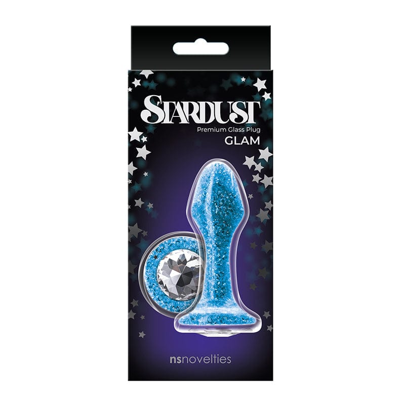 NS Novelties Glamorous Blue Stardust with Colored Crystals