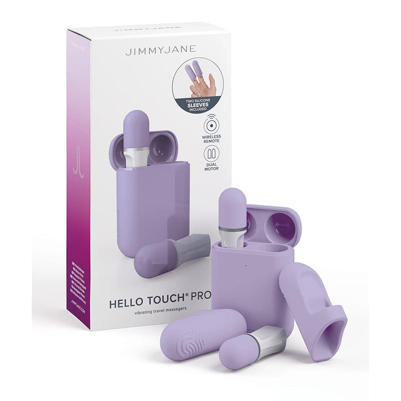 JimmyJane Hello Touch Pro + Enhanced Finger Vibe for Intense Pleasure