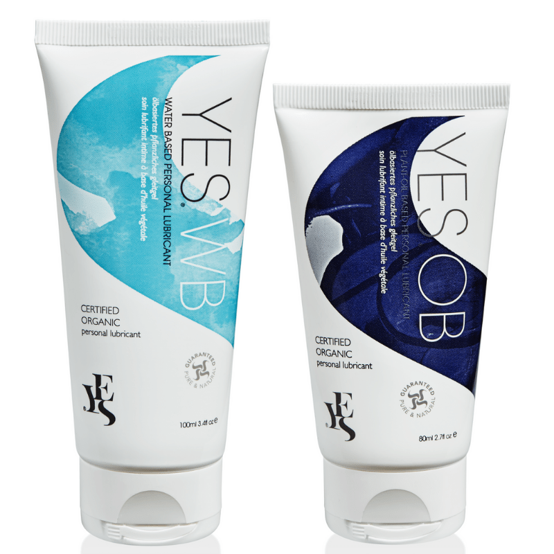 Yes DG (Double Glide) Combo Pack: Water & Plant-Oil Based Lubes