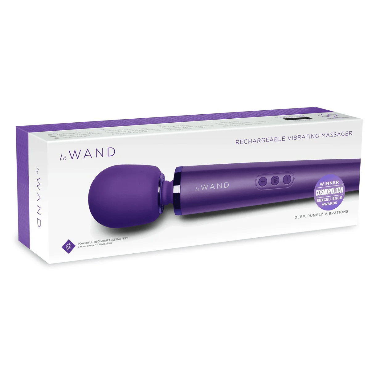 Le Wand Rechargeable Luxury Vibrating Personal Massager for Intense Sensual Pleasure