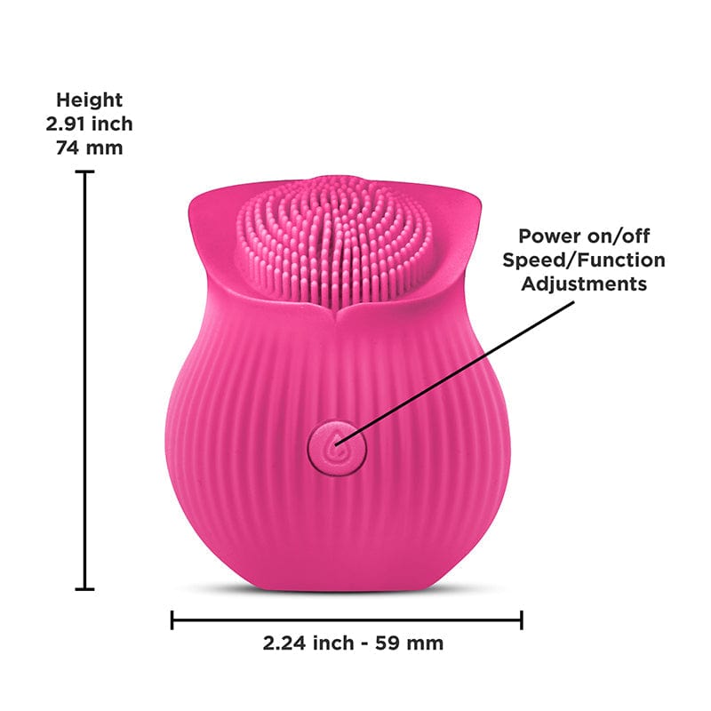 NS Novelties The Bloom Rechargeable Waterproof Clitoral Stimulator for Sensual Pleasure