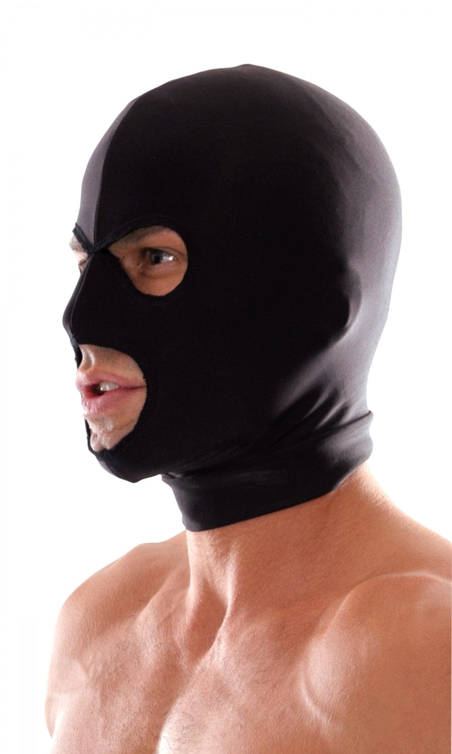 Pipedream Products Adult Fetish Fantasy Stretchable Spandex Three-Hole Hood for Submissive Role Play