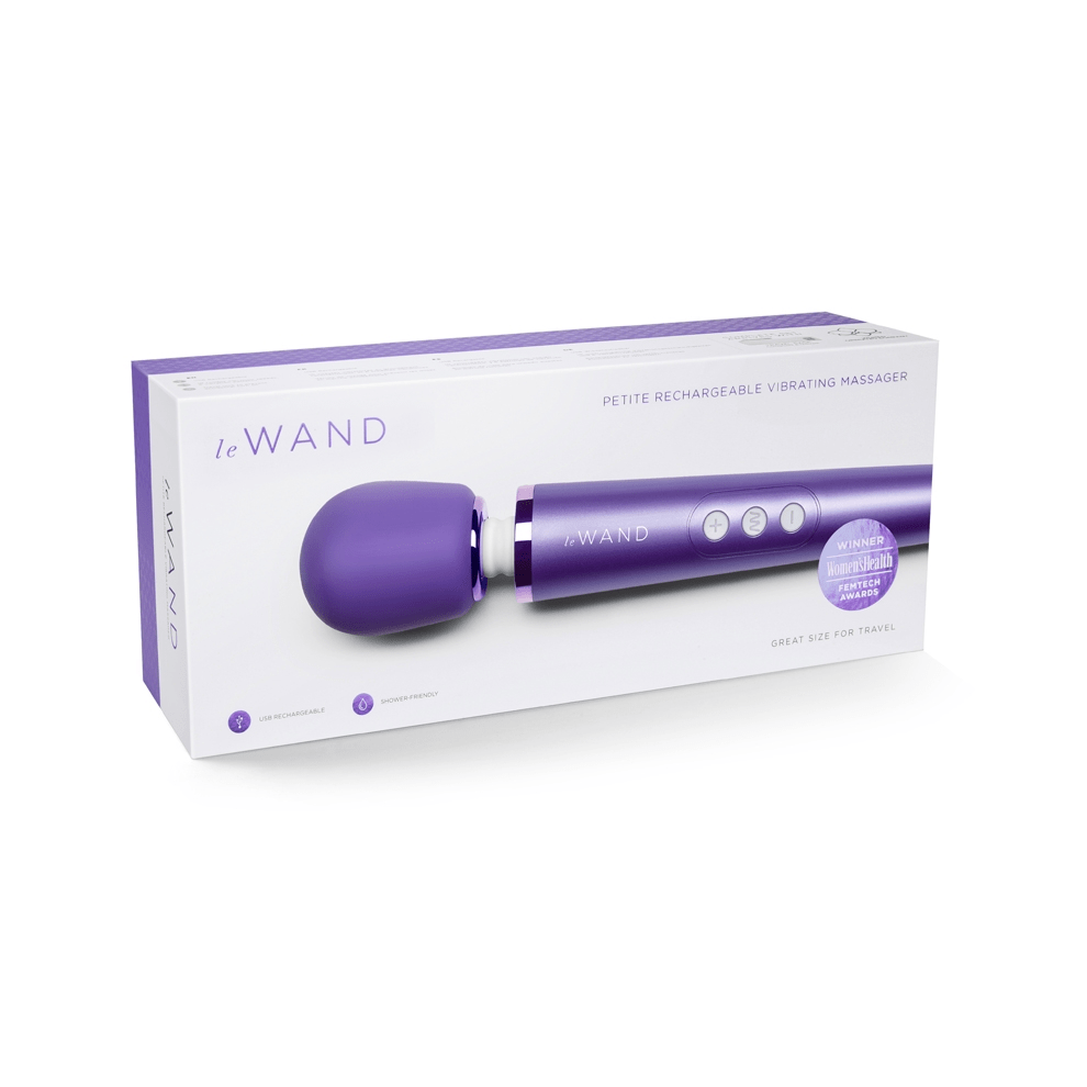 Le Wand Petite: Compact, Rechargeable Massager with Multiple Vibration Modes