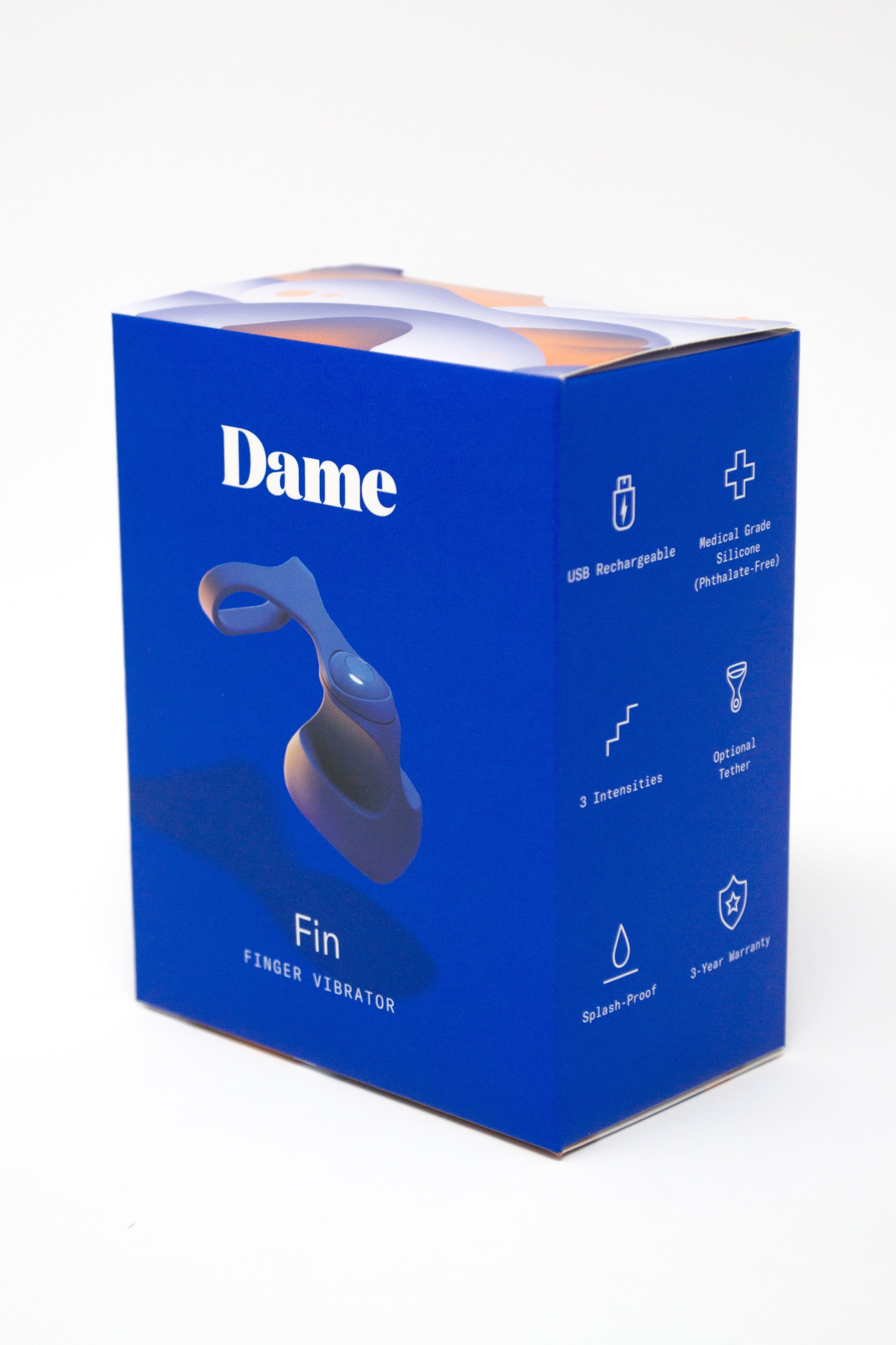 Dame Fin Discreet and Versatile Finger Vibrator for Personal Pleasure
