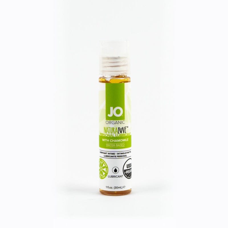 System JO Naturalove USDA Certified Organic Personal Lubricant for Enhanced Intimacy