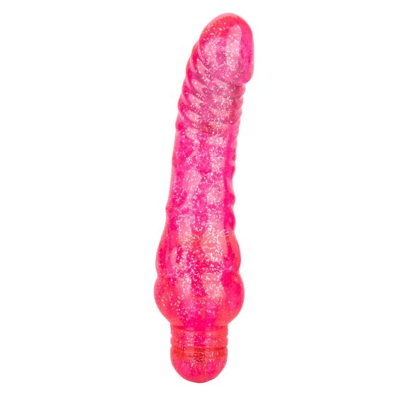 Calexotics Sparkling Glittery Male Jack-style Vibrator for Enhanced Pleasure