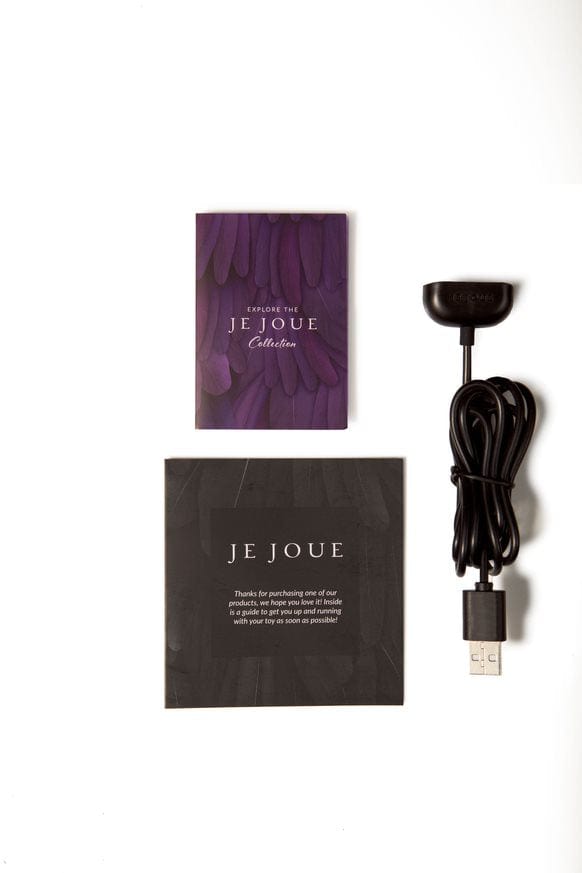Je Joue Luxury Onyx-Inspired Vibrating Butt Plug for Exquisite Pleasure