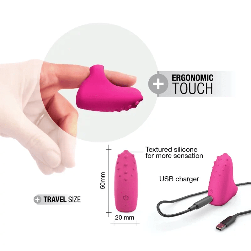 Dorcel Rechargeable Magic Finger Clitoral Vibrator for Precise Erogenous Zone Stimulation