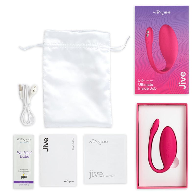 We-Vibe Jive: Discreet, Bluetooth-Controlled Wearable Vibrator with 10 Modes