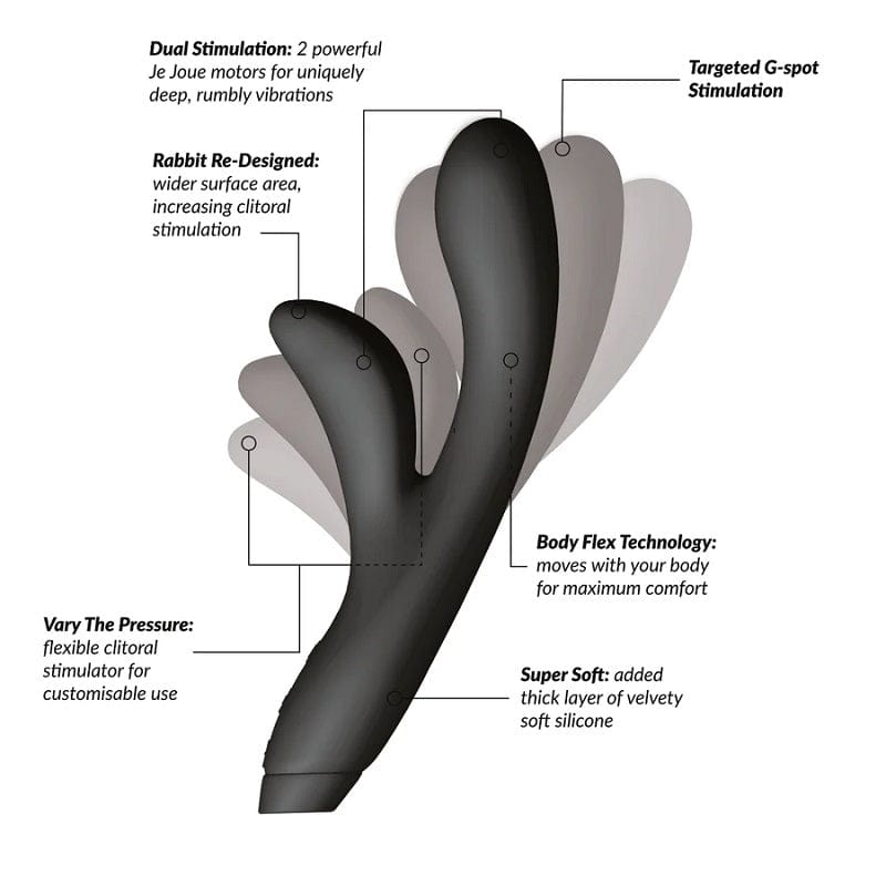 Je Joue Hera Flexible Rabbit Style Adult Vibrator for Ultimate Pleasure