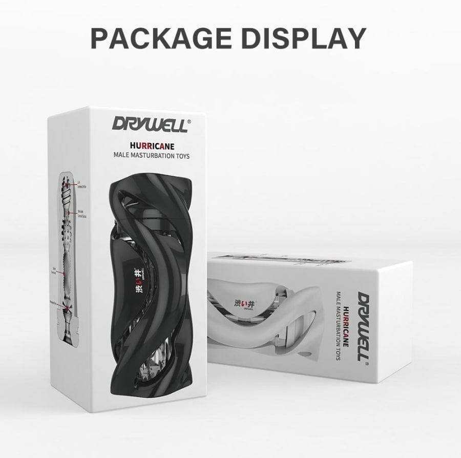 Drywell Hurricane Premium Men's Masturbation Sleeve for Intense Pleasure