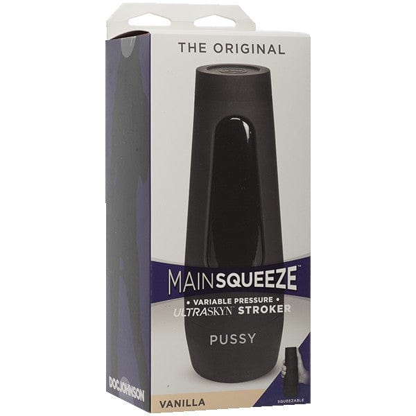 Doc Johnson Main Squeeze Vanilla - Original Lifelike Stroker for Ultimate Pleasure