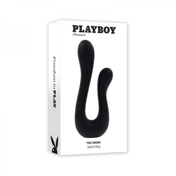 Playboy Luxury Swan Dual-Purpose Flexible Vibrator