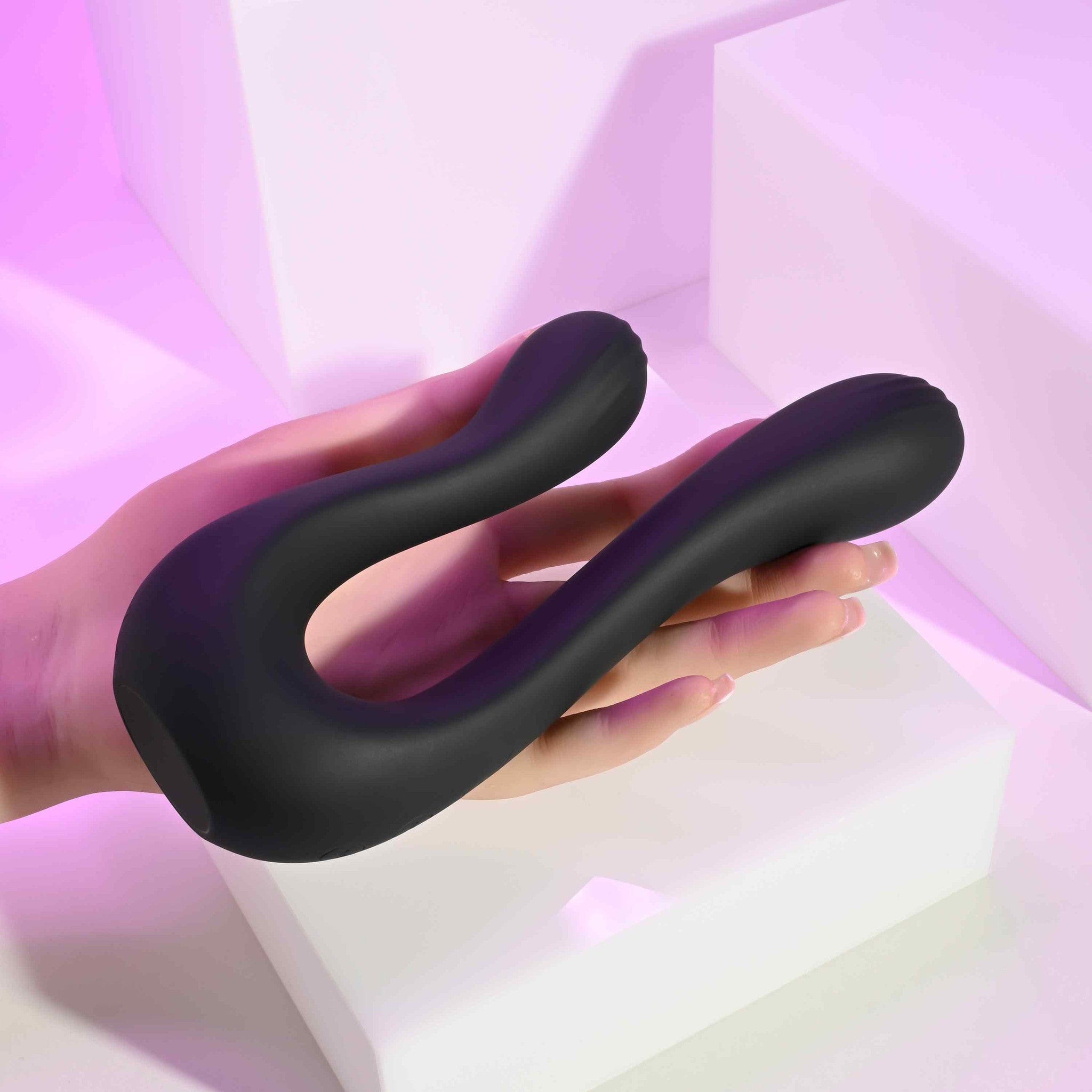 Playboy Luxury Swan Dual-Purpose Flexible Vibrator