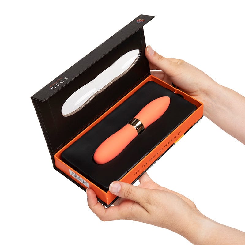 Nu Sensuelle Deux Rechargeable Double-Ended Bullet with 12-Speed Dual Motors
