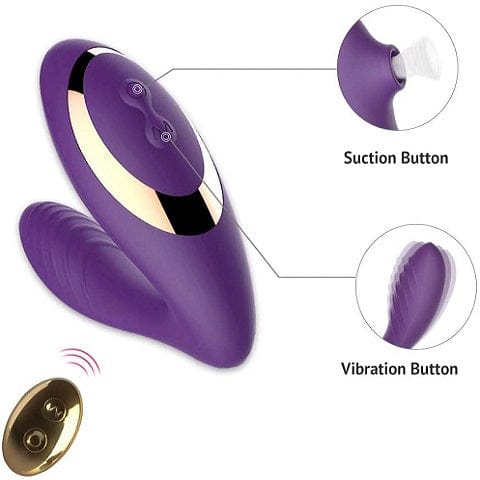 Tracy's Dog Original Pro 2 Clitoral and Dual Stimulation Vibrator with Remote Control