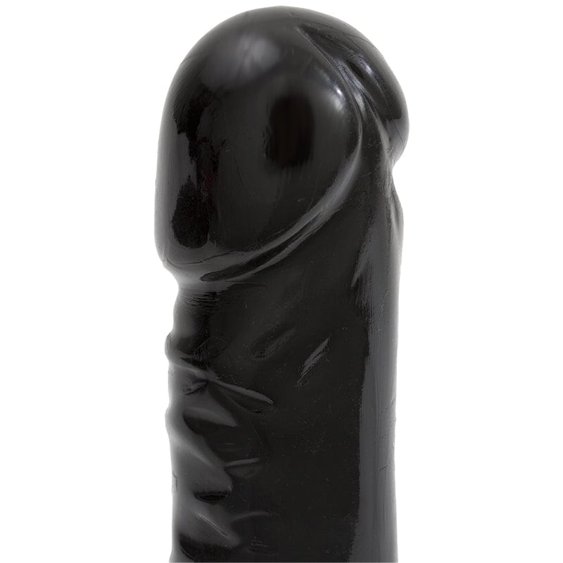Doc Johnson Classic 8-Inch Black Realistic Dildo for Premium Pleasure