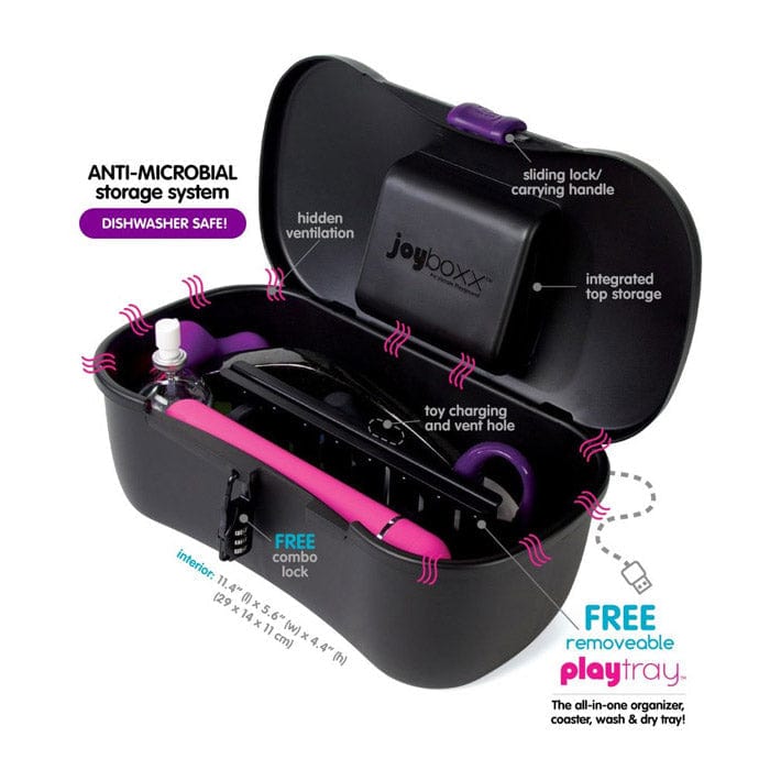 Joyboxx Antimicrobial and Discreet Sex Toy Storage Solution