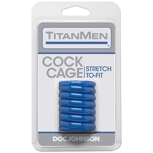 Doc Johnson TitanMen Male Enhancement Cock Cage - A Robust and Versatile Pleasure Device