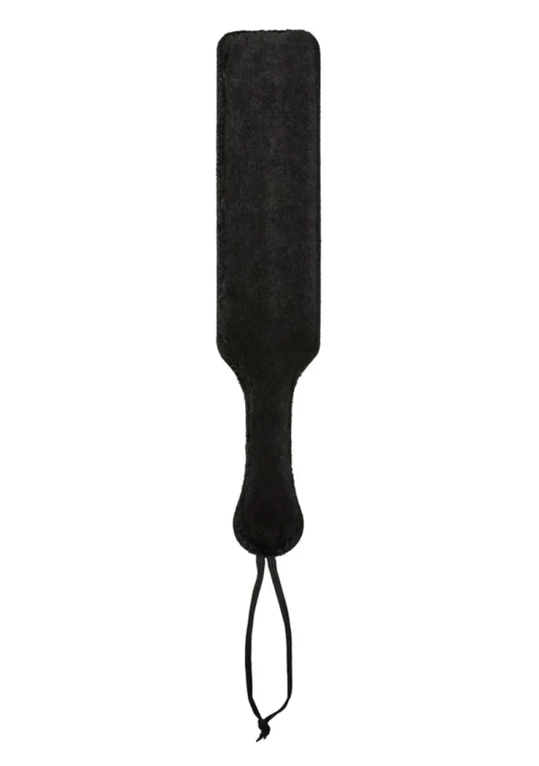 Sportsheets Premium Leather and Soft Fur BDSM Paddle for Versatile Sensations