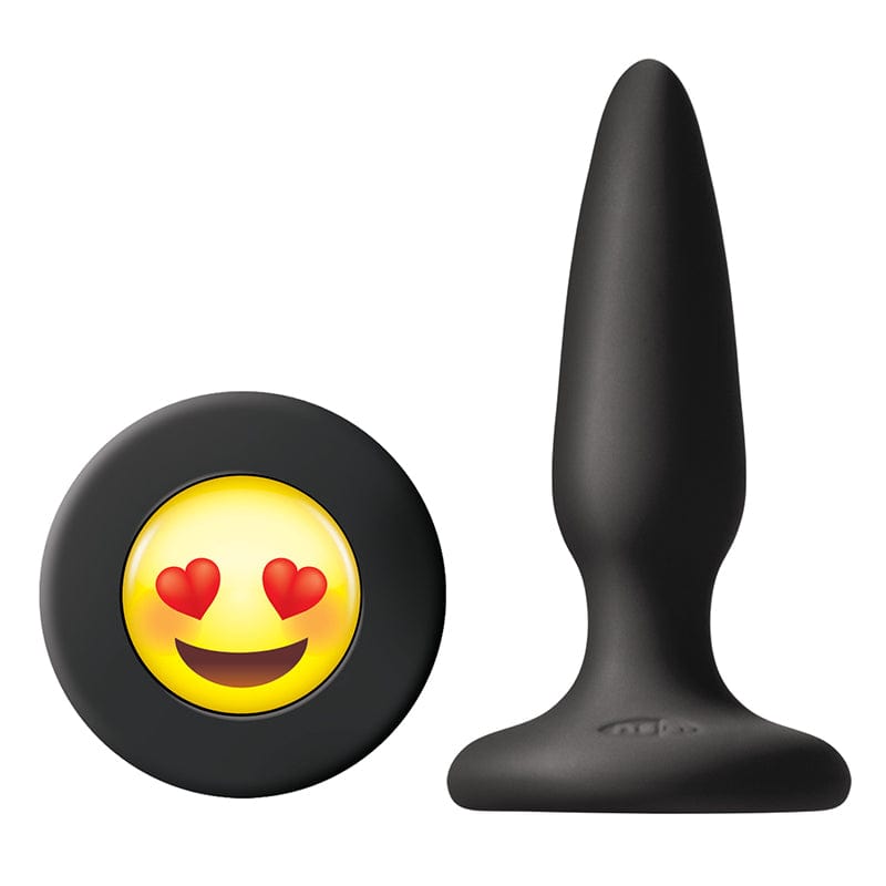NS Novelties Silky Smooth Body-Safe Moji’s ILY Mini Butt Plug