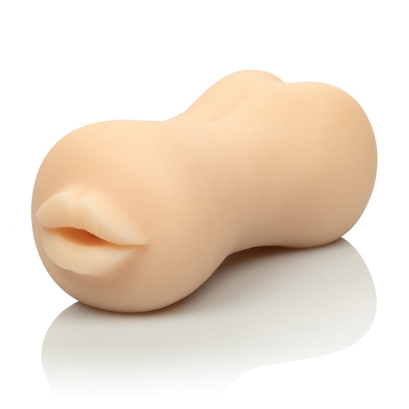 Calexotics Male Masturbator - Stroke It Realistic Mouth & Ass Pleasure Toy