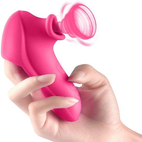 Tracy's Dog Finger Sleeve Style G-Spot Clitoral Sucking Vibrator Sex Toy