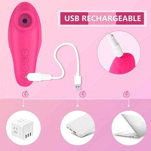 Tracy's Dog Finger Sleeve Style G-Spot Clitoral Sucking Vibrator Sex Toy