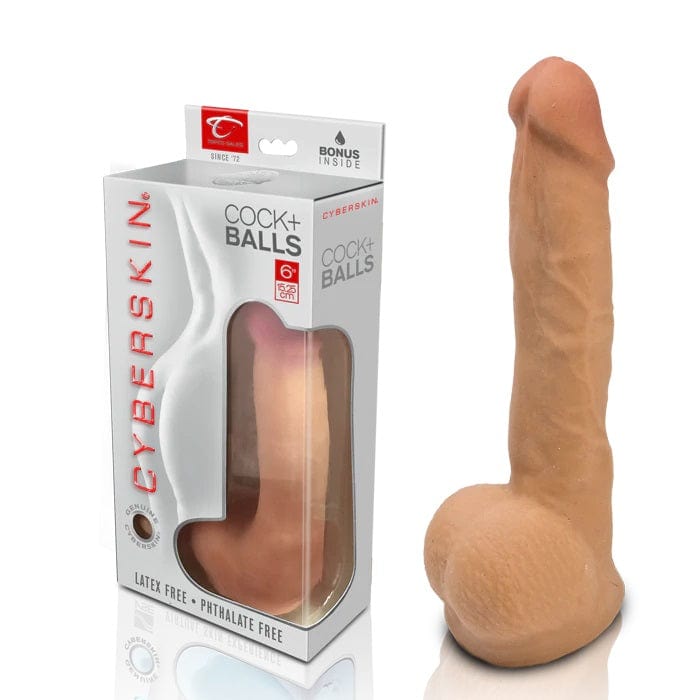 Topco Sales Realistic Cyber Cock with Balls for Authentic Pleasure