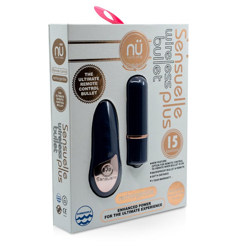 Nu Sensuelle Wireless Bullet Plus - Powerful Remote-Controlled Mini Vibrator