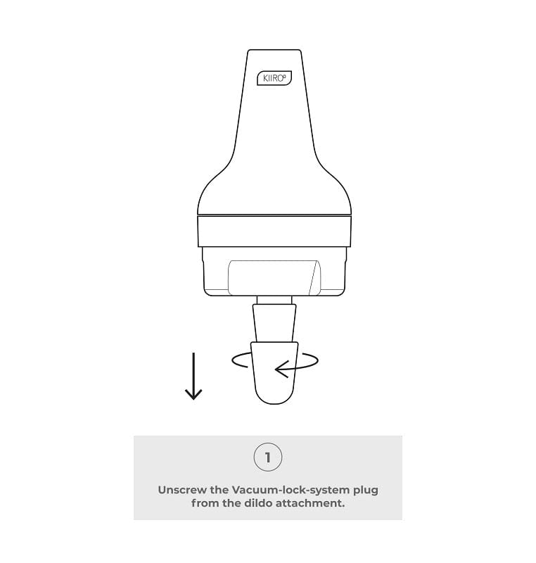 Kiiroo Keon Automatic Sex Machine Dildo Adapter for Vacuum - lock - system Dildos