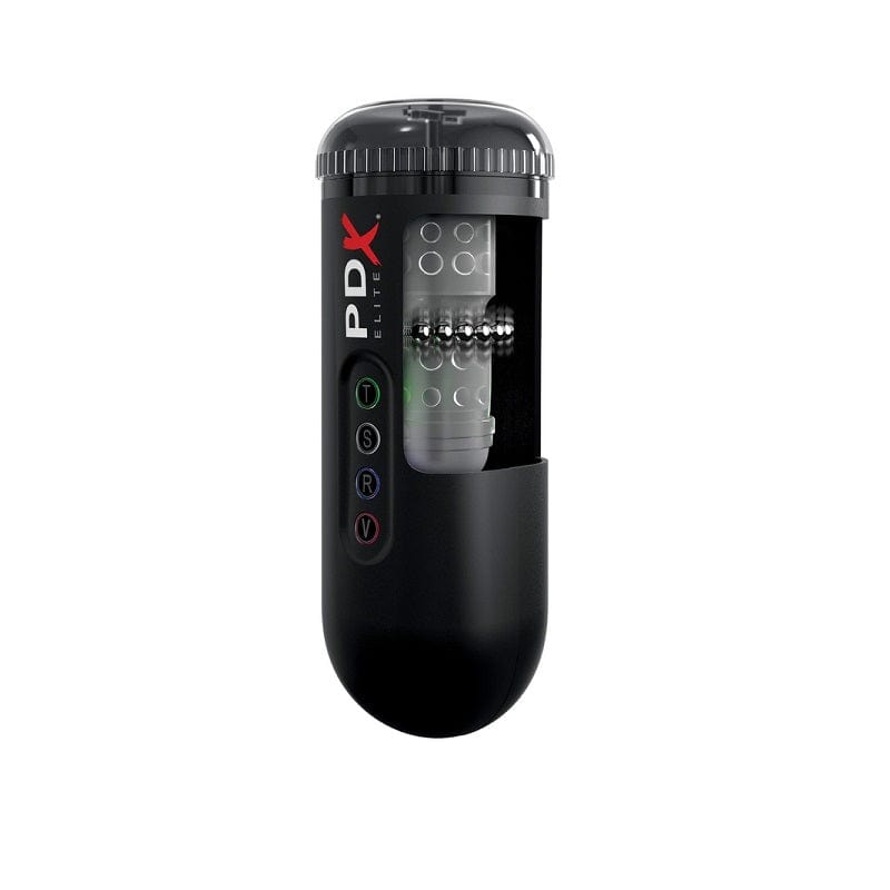 Pipedream Products PDX Elite Motorized Masturbator Moto Blower with Suction and Vibration Features