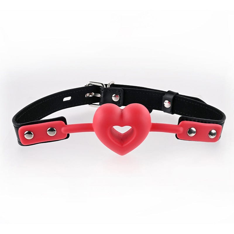 Sportsheets S&M Amor Breathable Heart - Shaped Ball Gag for BDSM Beginners