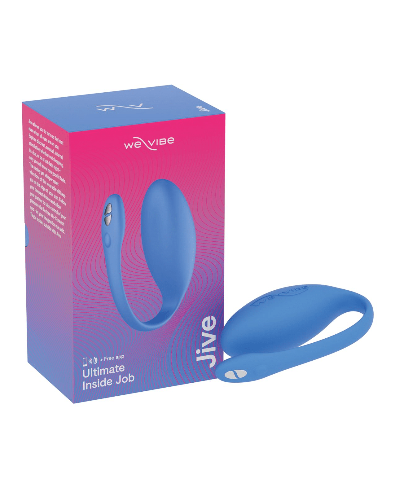 We-Vibe Jive: Discreet, Bluetooth-Controlled Wearable Vibrator with 10 Modes