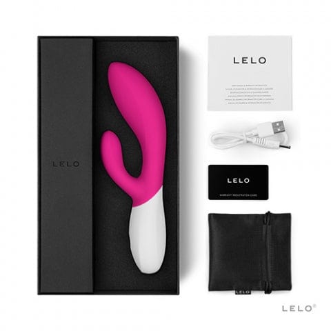 Lelo Ina Wave: Premium Silicone Rechargeable Dual - Action Vibrator