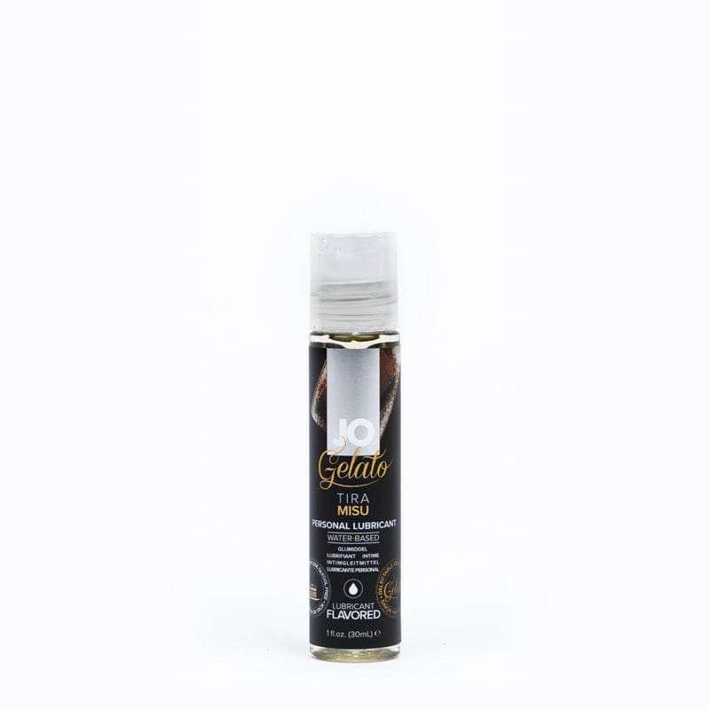 System JO Gelato Lubricant with Delectable Tiramisu Flavor for Enhanced Intimacy