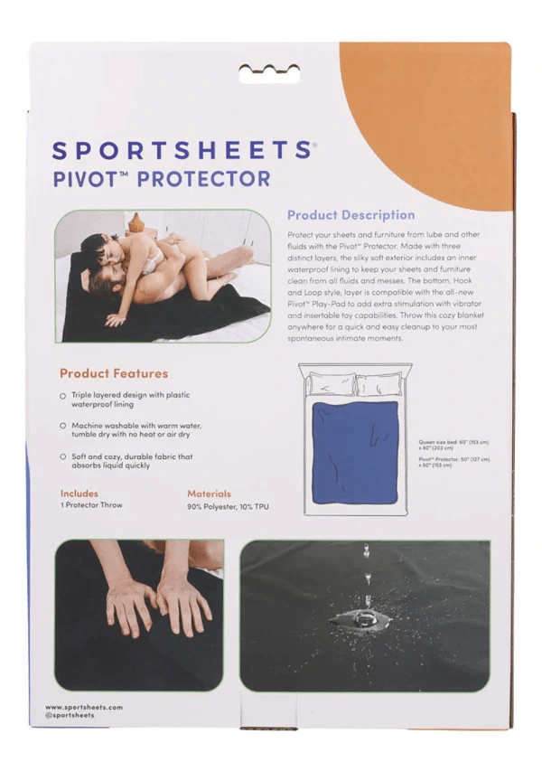 Sportsheets Waterproof Triple - Layer Pivot Protector for Intimate Moments